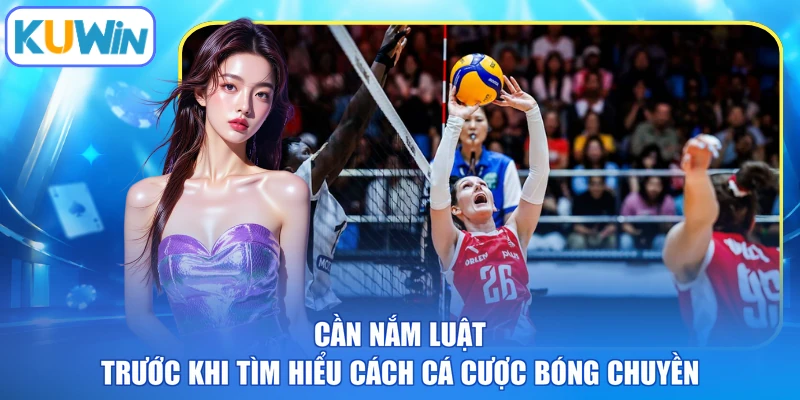 Cần nắm luật trước khi tìm hiểu cách cá cược bóng chuyền